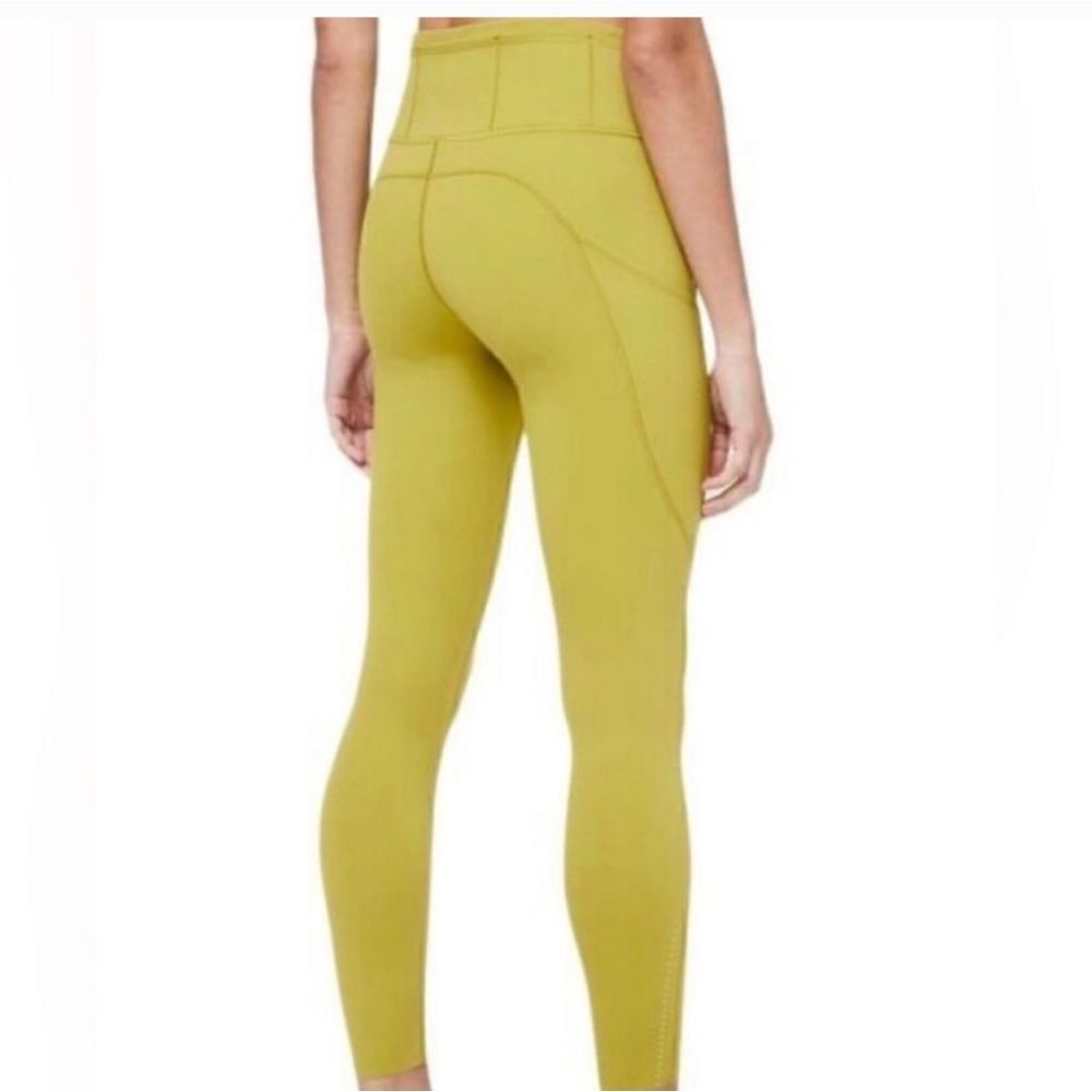 Lululemon Athletica Fast and Free Grape Leaf Tight Size 4 27" inseam